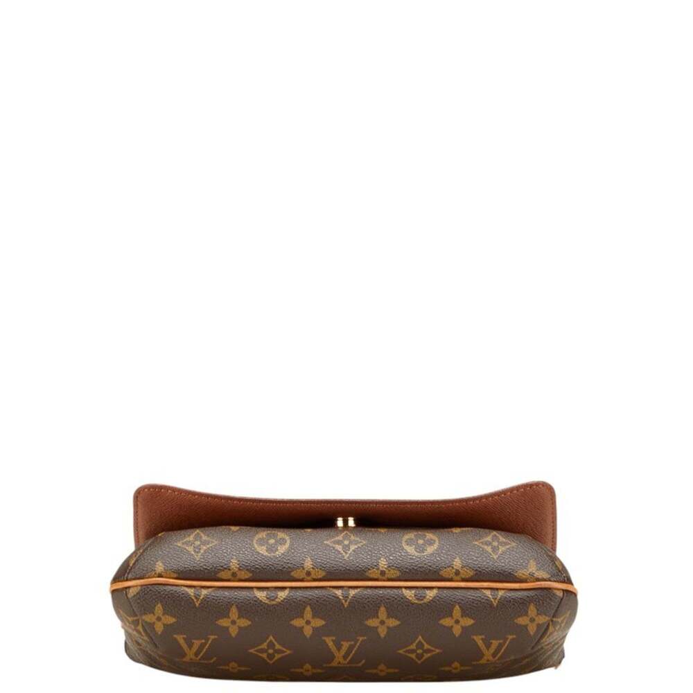 LOUIS VUITTON Brown Monogram Leather Shoulder Bag - Picture 3 of 13